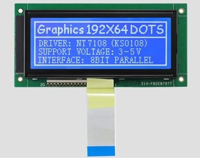 Module d'affichage LCD dot matrice jaune vert / bleu blanc