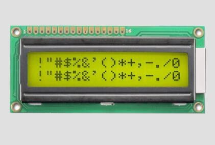 Module d'affichage LCD 16 * 2 caractères LCX1602A Module LCD monochrome Porte parallèle 5V