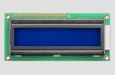 Parallel Port 5V Character LCD Display Module 16x2 Monochrome Blue Backlight Color